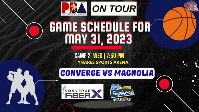 Pba On Tour Game Schedule May 31, 2023 | Converge vs Magnolia | Pba on Tour смотреть онлайн