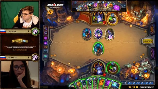 Gnumme Vs Harleen, StarLadder Hearthstone Ultimate Series