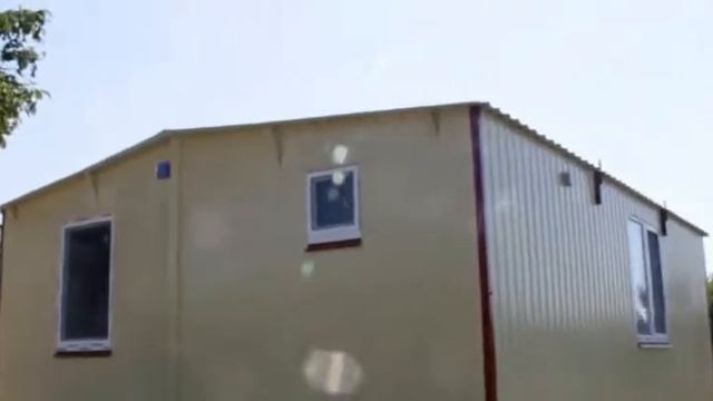 Дачные домики из бытовок / Производство бытовок под ключ в Санкт-Петербурге смотреть онлайн