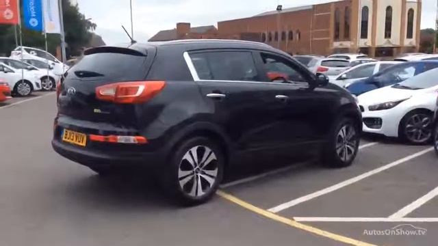 KIA SPORTAGE CRDI 3 BLACK 2013 смотреть онлайн