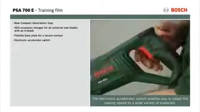 Fierastrau Sabie Bosch PSA 700 E, 710 W | Flanco.ro