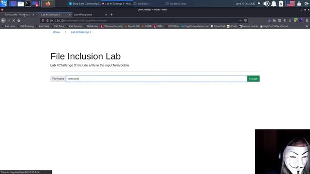 TryHackMe LFI Challenges (прохождение) смотреть онлайн