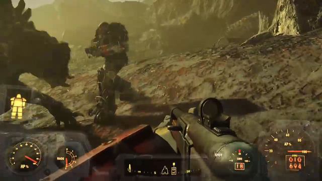 Fallout 4 Pacified Deathclaw смотреть онлайн