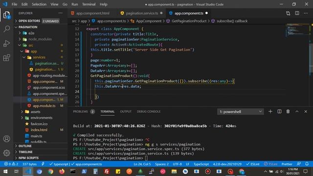 Angular Server Side URL Based Pagination смотреть онлайн