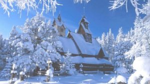 Белая зима началась внезапно...