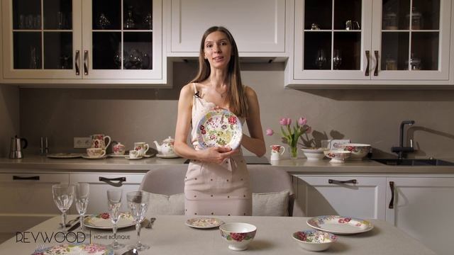 MILLEFLEURS от GIEN / Столовые предметы смотреть онлайн