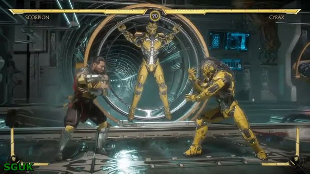 Mortal Kombat 11 ALL CYRAX Character Cutscenes Story Mode (Ike Amadi) MK11 смотреть онлайн