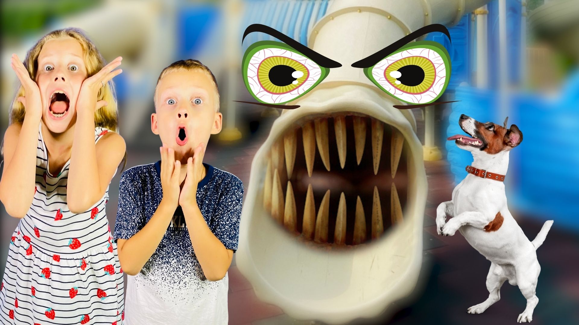 Горка Пожиратель сожрала Собаку Призрак смотреть онлайн