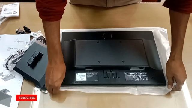 HP Monitor Unboxing and setting | hp destop monitor review | hp monitor смотреть онлайн