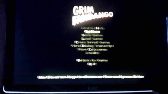 Grim Fandango on OUYA - ResidualVM смотреть онлайн