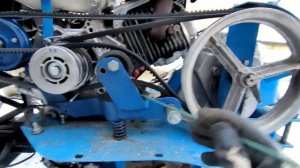 Задний ход (реверс) на мотоблоке НЕВА МБ-2 с передним адаптером.