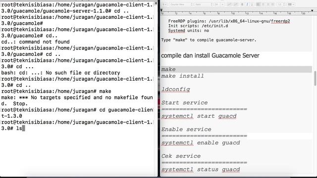 JURAGAN TEKNISI BIASA | How to Install Guacamole On ubuntu 20.04 for RDP WEB ACCESS смотреть онлайн
