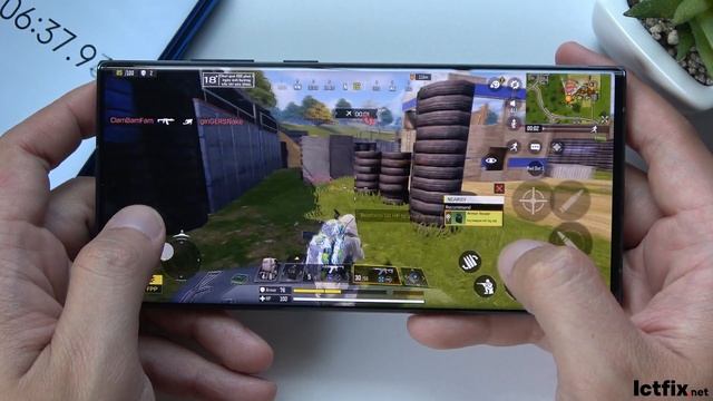 Samsung Galaxy S22 Ultra Call of Duty Gaming test CODM | Snapdragon 8 Gen 1, 120Hz Display смотреть онлайн
