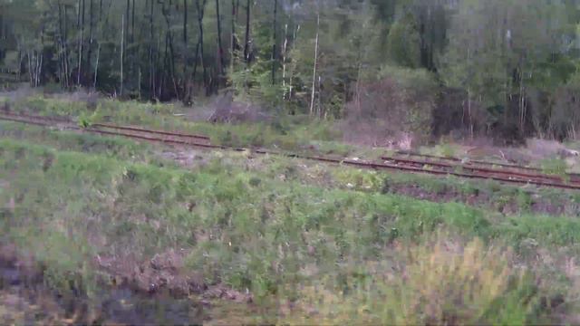 From 43 km to Elektrougli in the traincar ER2T-7228 08 смотреть онлайн