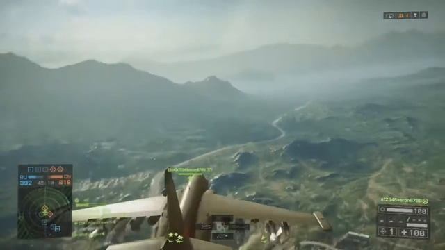 BF4 PS4 | 63:1 Attack Jet | Rogue Transmission Conquest 32vs32 смотреть онлайн