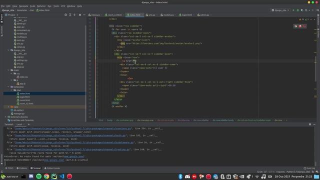 5 - Django Channels ile Chat Uygulaması: Sohbet Başlatma ve Oda Oluşturma смотреть онлайн