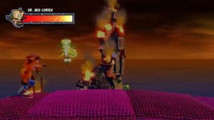 Crash Bandicoot. Часть 14: Dr. Neo Cortex и две концовки. Прохождение на 100% с комментариями.