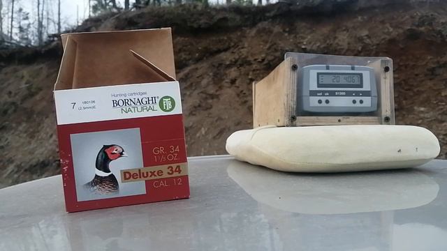 Тест отстрел патронов BORNAGHI Deluxe 32г. смотреть онлайн