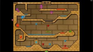 Прохождение игры Огонь и Вода 2: Светлый Храм (Fireboy and Watergirl 2: The Light Temple)