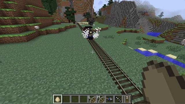 Minecraft TRAIN STATION! Fun Toy Trains смотреть онлайн