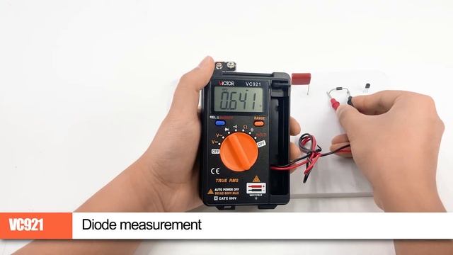 VC921 4000 Counts Palm Digital Multimeter смотреть онлайн