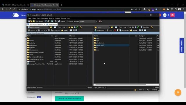 How do you access files on your Cloudways cloud server and edit files with SFTP & FTP смотреть онлайн
