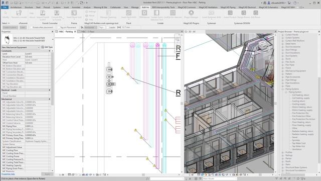 Prema MagiCAD Plugin for Revit смотреть онлайн