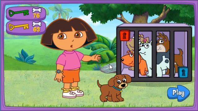 Games For Kids | Dora the Explorer Games: Dora's Puppy Adventure - Nick Jr Games смотреть онлайн