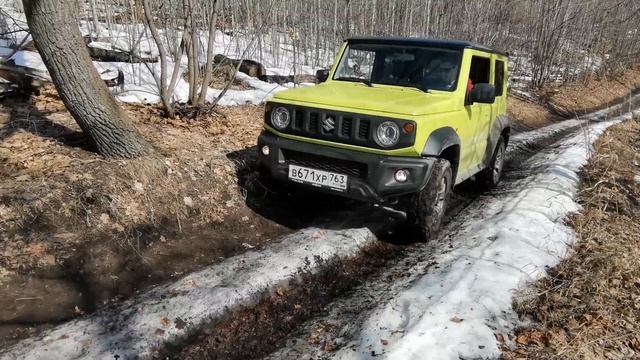 Первый внедорожный тест нового Сузуки Джимни (Suzuki Jimny) смотреть онлайн