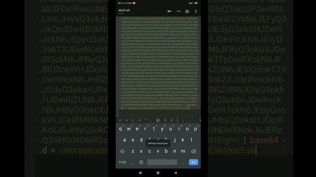 How to decode base64 combine with eval on sh смотреть онлайн