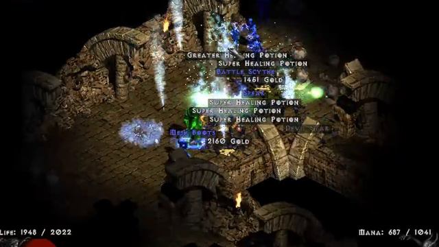 Diablo 2 - Jah Rune Drop - Holy Grail (Single Player / Plugy) смотреть онлайн