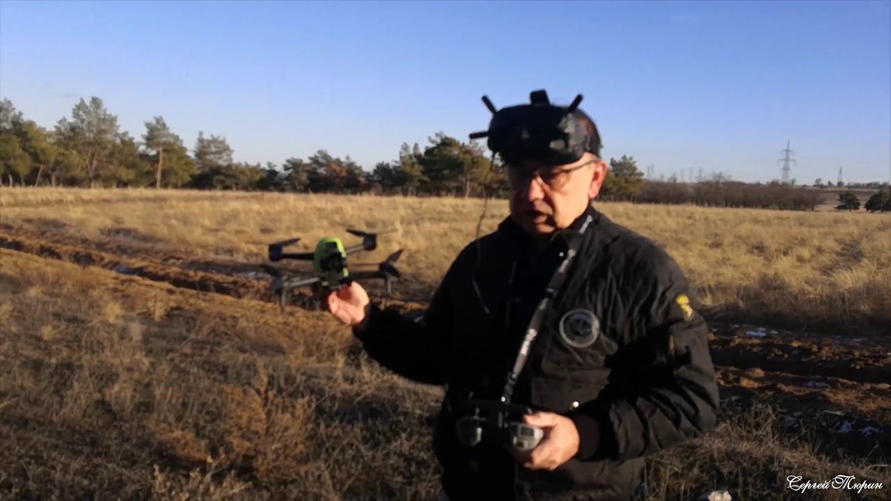 Первый взлет DJI FPV DRONE смотреть онлайн