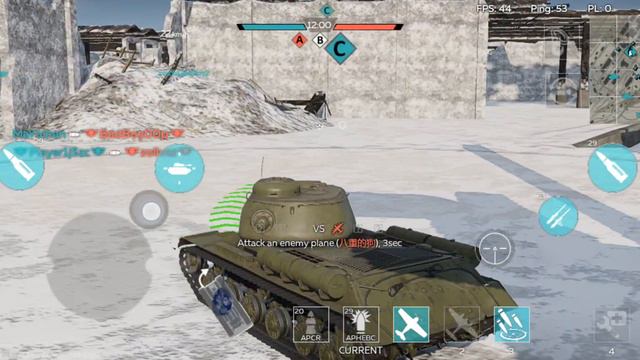 [War Thunder Mobile]《戰爭雷霆手遊》Meh armor with ok gun | IS-1 смотреть онлайн