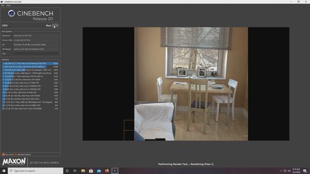 Intel Core i5-750 2.66GHz Cinebench R20 Test смотреть онлайн
