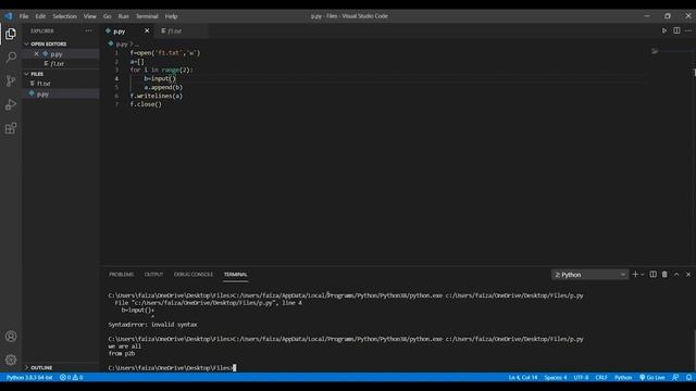 Python Interview Question  Create or writeappend in In Python  Perfect eLearning