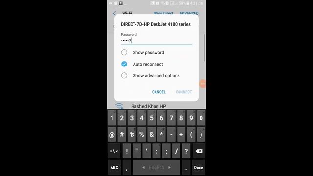 HP DeskJet Ink Advantage 4175 how to wifi direct print by smart phone смотреть онлайн
