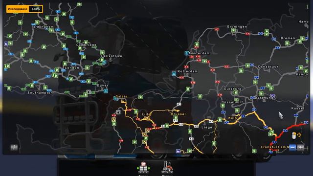Покатушки ETS 2 (часть 2) проблемы с машиной смотреть онлайн