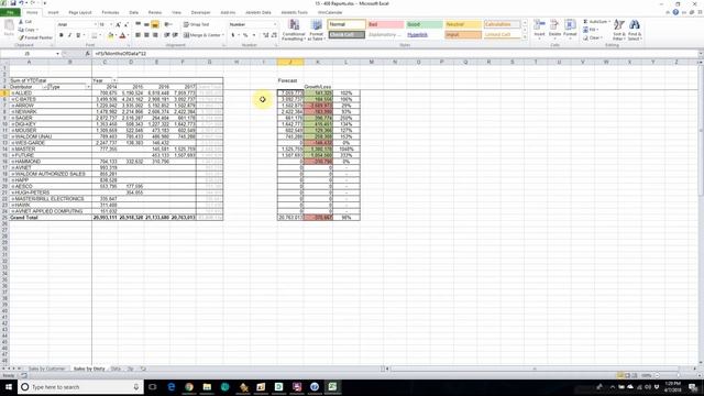 15 Excel Class - 408 Reports смотреть онлайн