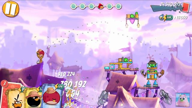 Angry Birds 2. Level/Уровни 1296-1300 + БОСС. смотреть онлайн