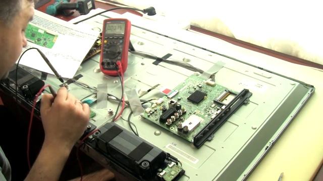 Ремонт телевизора LG 42LA620V-ZA смотреть онлайн