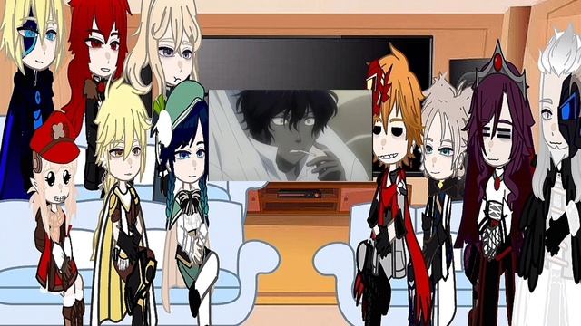 Genshin impact react to Kaeya as Tyki Mikk /Реакция Геншин На Кэйа это Тики Микк. НА ЗАКАЗ смотреть онлайн