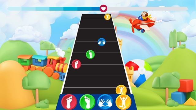 Jump Challenger! ? Beat the Rhythm & Move Your Feet! | Interactive Kids Game ? смотреть онлайн