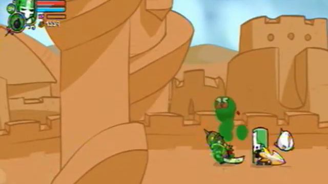 Castle Crashers: Walkthrough: Sand Castle Roof смотреть онлайн