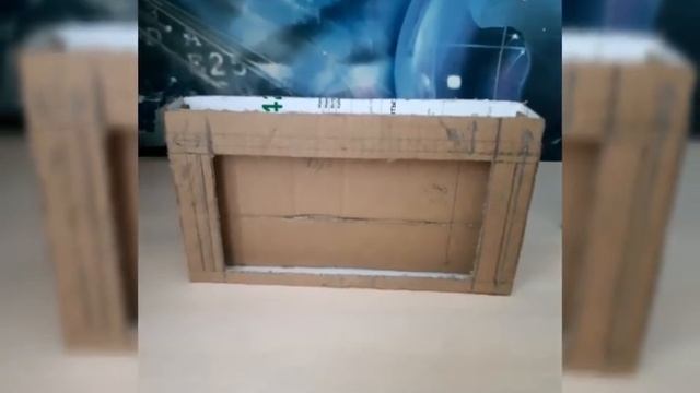 Настольный декоративный камин из картона.Своими руками смотреть онлайн