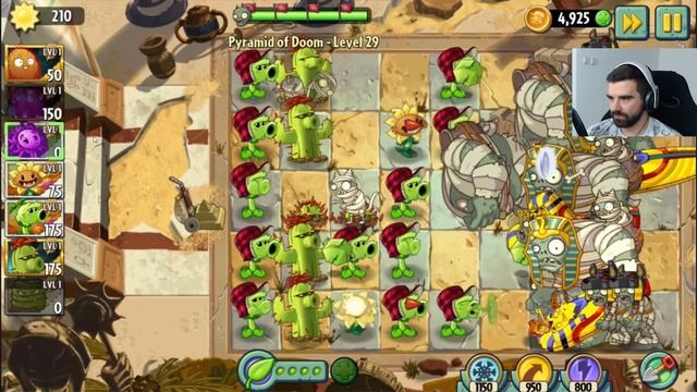 Plants vs Zombies 2 - PIRAMIDA Cz. 6 POZIOM 30! смотреть онлайн