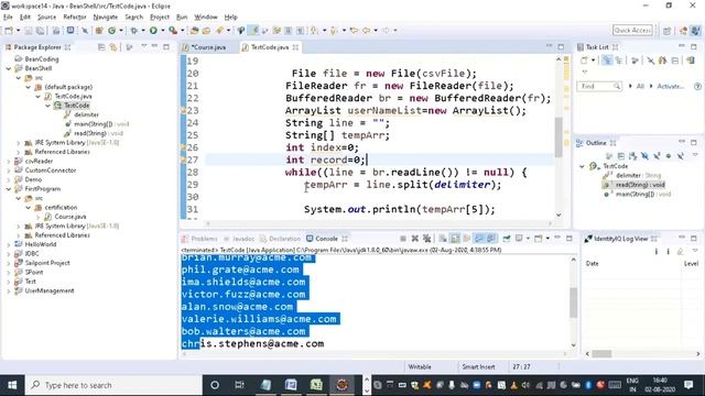 Read Csv file data return as list selected column смотреть онлайн