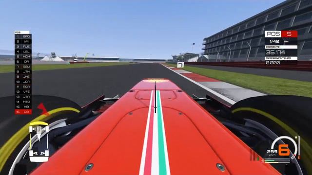 Circuito di Silverstone F138 Assetto Corsa смотреть онлайн
