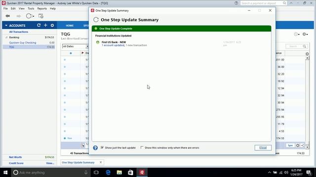 Quicken Error CC 501 смотреть онлайн