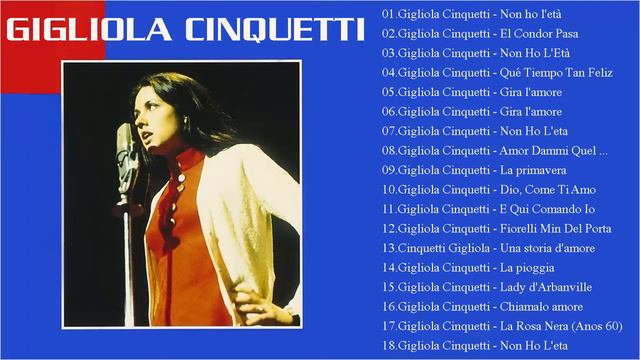 Il Meglio Di Gigliola Cinquetti  - Gigliola Cinquetti  I 20 Migliori Successi