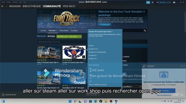 mods open pipe scania euro truck simulator (mods steam) смотреть онлайн